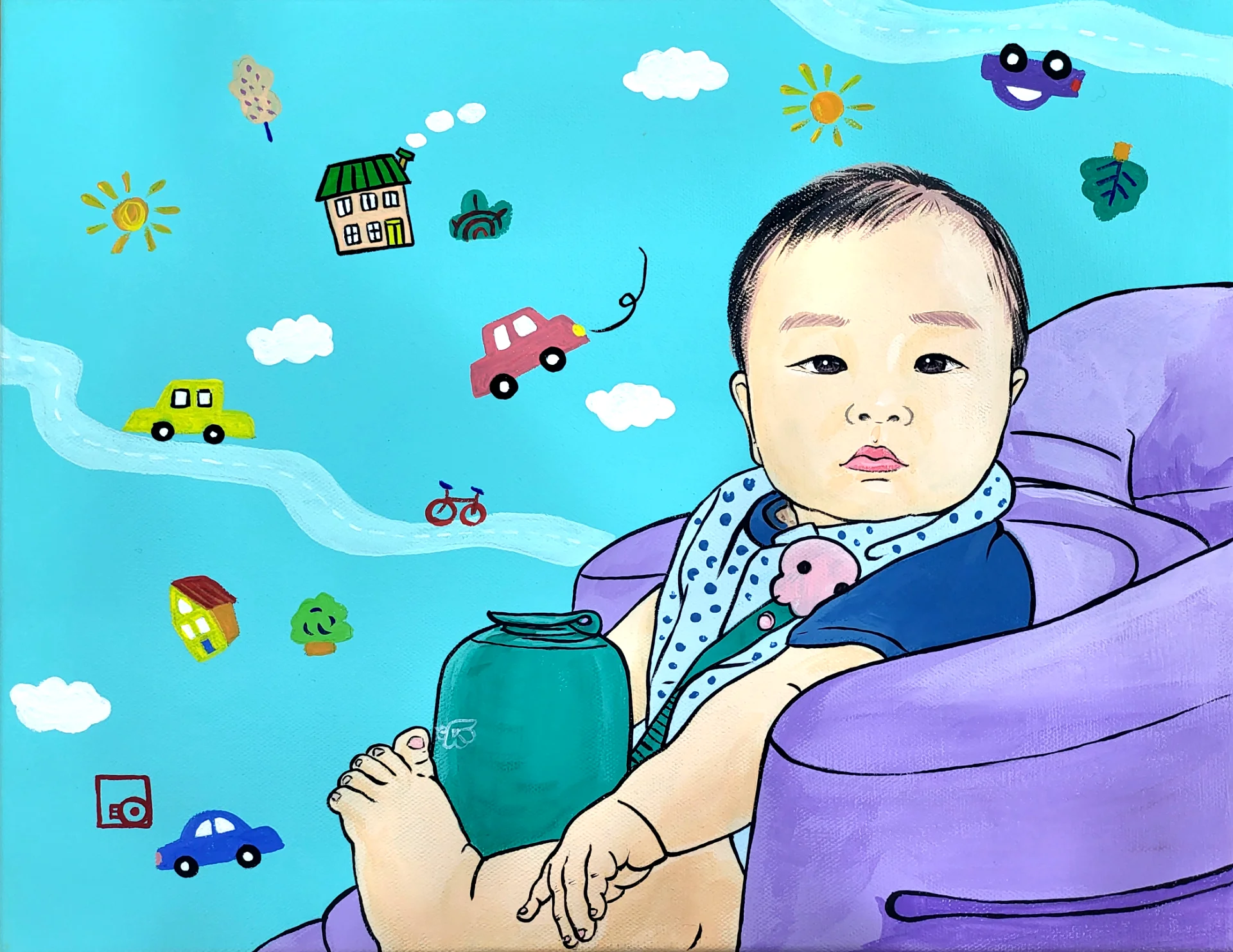 팝아트 수업 샘플 2