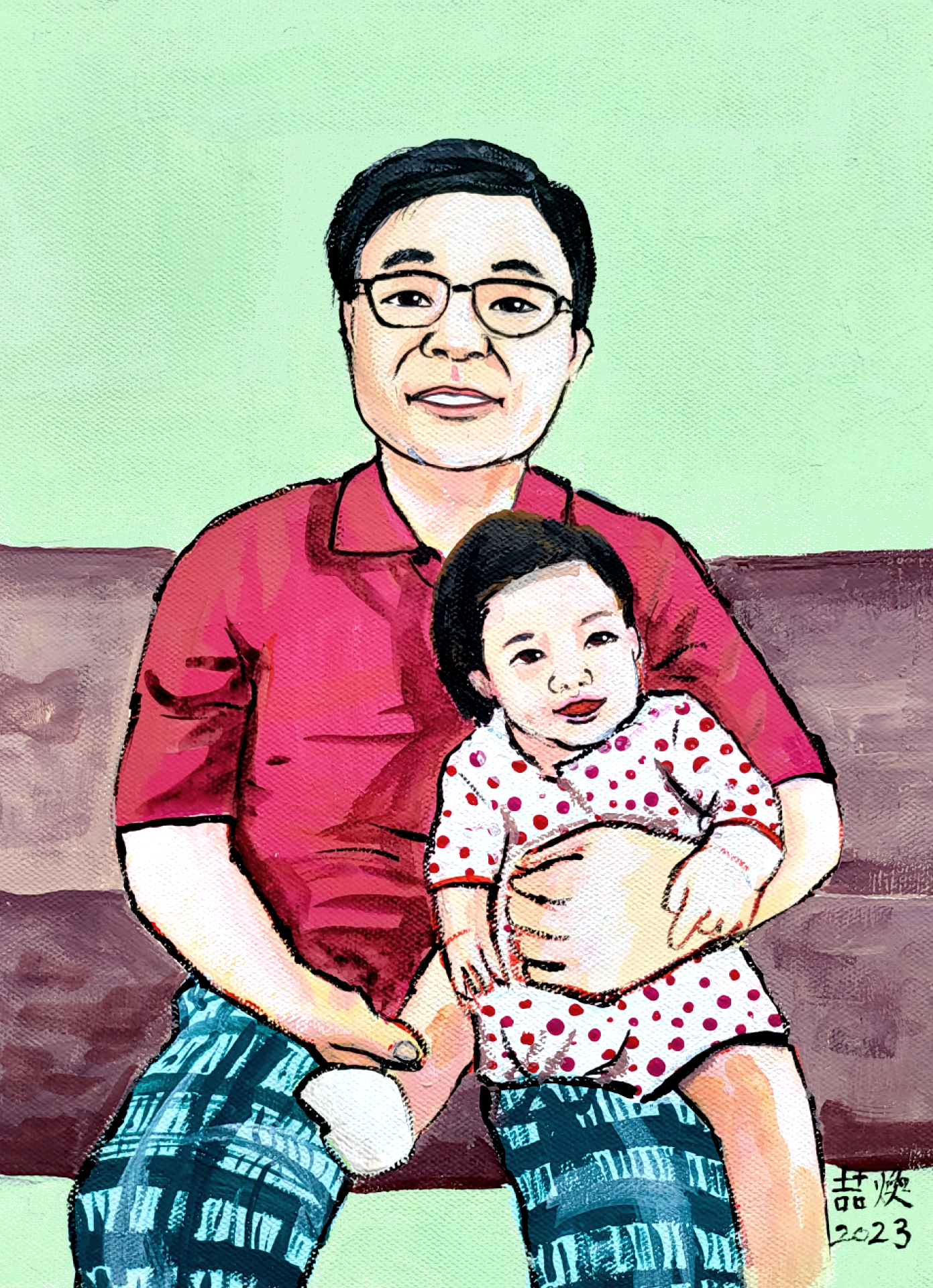 팝아트 수강생 작품 5